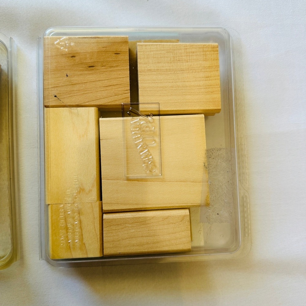 Stampin' Up! Rubber Stamp Sets Lot of 7 Nature Letters‎ Year Round Celebrations - Picture 9 of 10